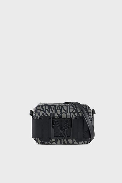 Armani Exchange Τσάντα με λογότυπο με φερμουάρ