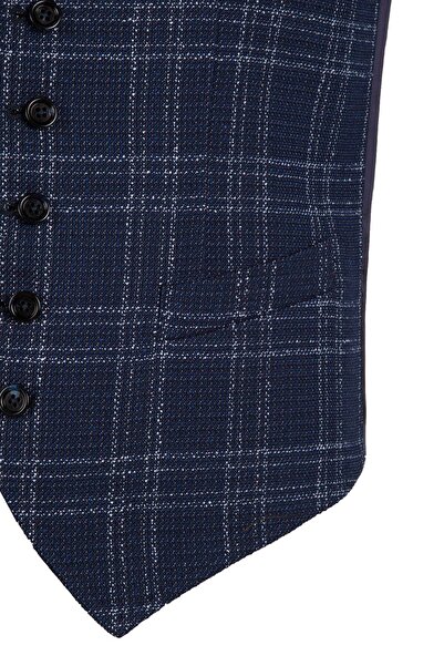 MANUEL RITZ Синій чоловічий жилет 2411W507 181041 88