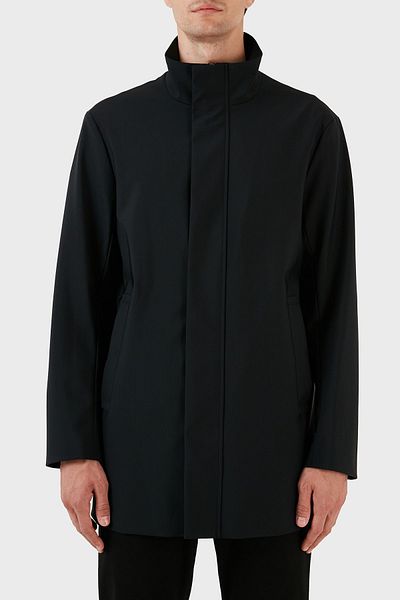 Emporio Armani MeN's TRENch Coat - CottoN BLeNded, StaNd CoLLar, ReguLar Fit TRENch Coat 8N1L81 1NZAZ 0999