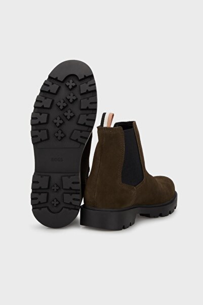 BOSS Hakiki Deri Süet Chelsea Bot Erkek BOT 50503675 361