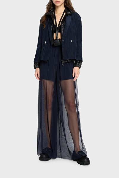 Armani Exchange Wide Leg Transparent Trousers PANT 3DYP10 YN8QZ 1593