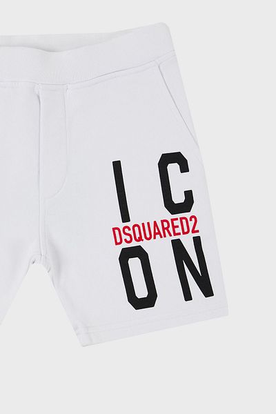 DSquared2 Βαμβακερό Παιδικό Σορτς με Τσέπη - DQ0250 D002Y
