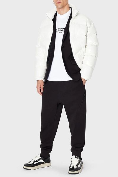 Armani Exchange Feather Filled Regular Fit Puffer Jacket Men 6RZBL3 ZN2RZ 1116