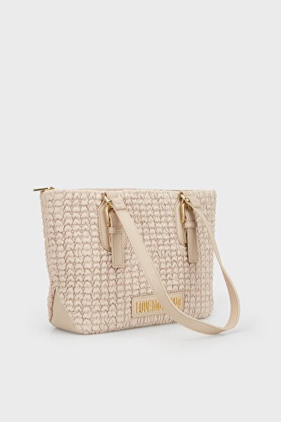 Love Moschino Taška s logem s popruhem přes rameno - TAŠKA JC4239PP0IKB110A