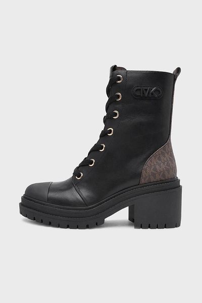 Michael Kors Logo Thick Soled Zippered Boots BOT 40F3HYME5L 007