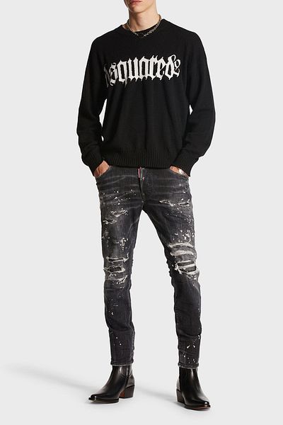 DSquared2 Men'sSkinnyFitJeans- Stretch Cotton, S74lb1430 S30503 900 Jeans
