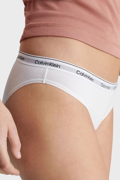 Calvin Klein Streç Pamuklu Düşük Bel 3 Pack Külot 000QD5207E100  KÜLOT 000QD5207E 100