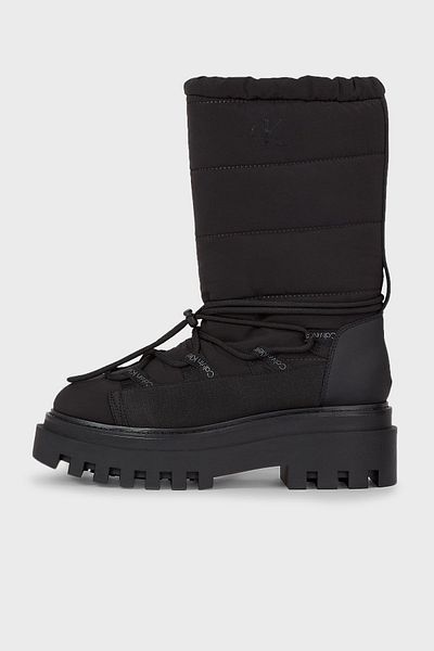 Calvin Klein Waterproof Flat Shape Snow Boots with Logo YW0YW011460GT SNOW BOOTS YW0YW01146 0GT