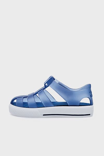 IGOR Sandale unisex pentru copii Flex Foam Velcro - Anti-alunecare Star, Transparente S10171 U