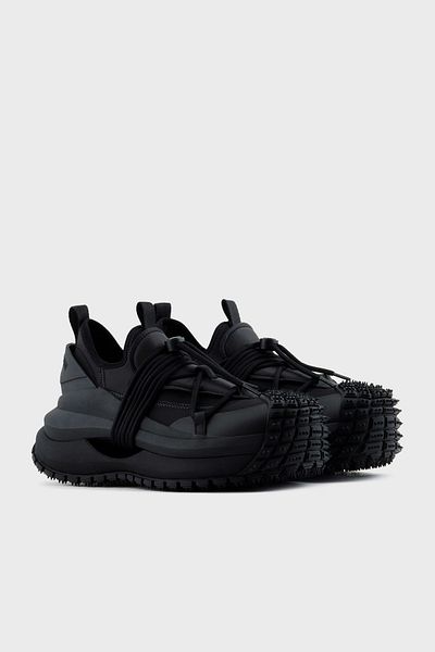 Emporio Armani حذاء رياضي رجالي ذو نعل سميك بشعار X4X653 XR083 00002
