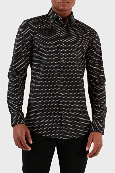 BOSS Desenli Pamuklu Slim Fit Gömlek Erkek GÖMLEK 50502608 260