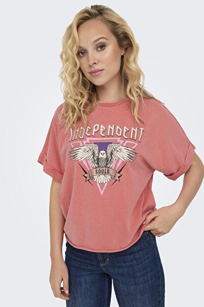 ONLY Tricou Onllucy din bumbac cu croiala normală T SHIRT15316637