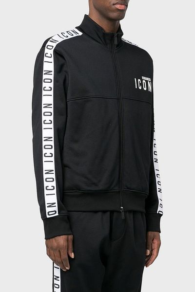 DSquared2 Men's SWEAT - Cotton, Regular Fit, Stand Collar S79HG0013 S25497 900