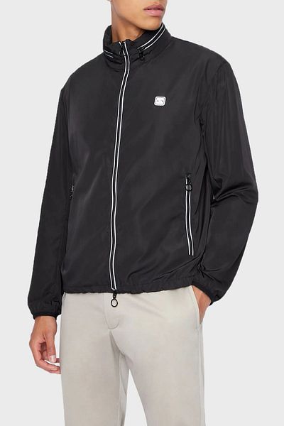 Armani Exchange Regular Fit Stand Collar Seasonal Coat Men's Coat 8NZB07 ZNWFZ 1200