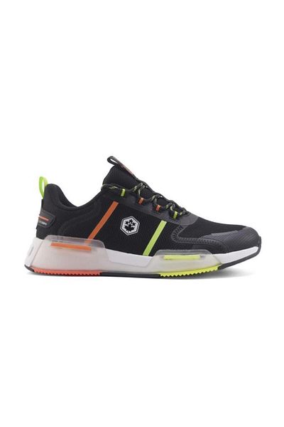 lumberjack MURDA 4FX101497937 Men's Walking and Running Shoes Black Orange 40-45