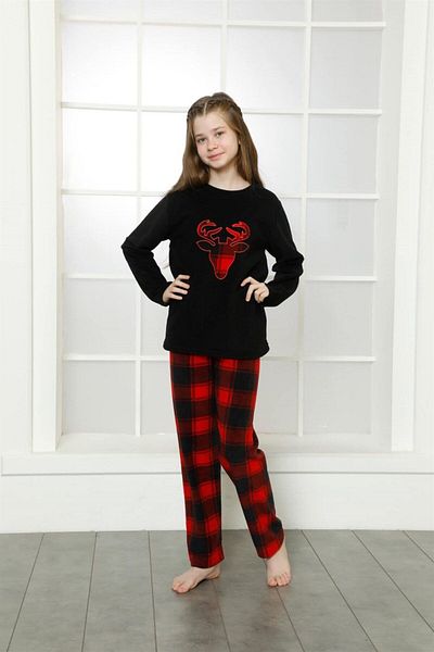 Akbeniz Welsoft Polar 4632 Model Children's Pajama Set