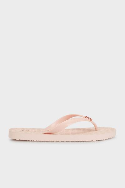 Michael Kors Σαγιονάρες με λογότυπο - 49S9MKFA1Q857