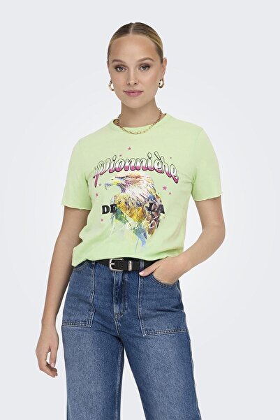 ONLY Μπλουζάκι Onllucy από οργανικό βαμβάκι με κανονική εφαρμογή - T SHIRT 15307412