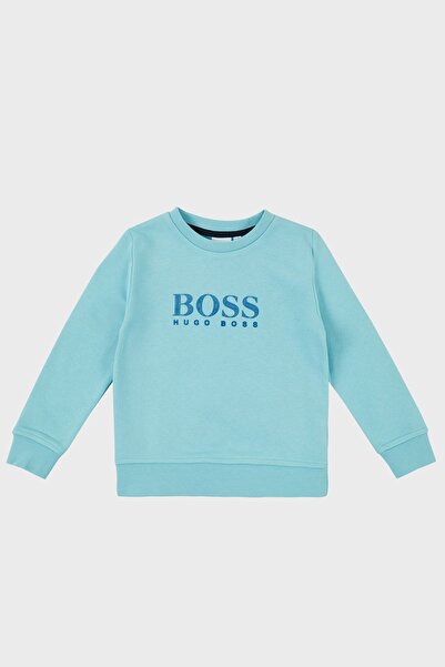 Hugo Boss Pamuklu Bisiklet Yaka Çocuk Sweat 25L34 748 SWEAT 25L34/748 WATER G...