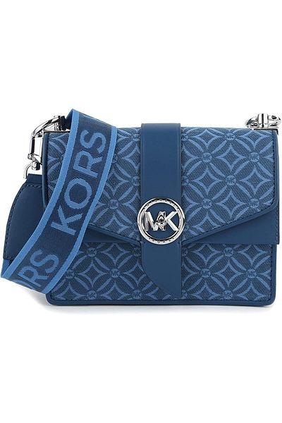 Michael Kors Hri Blue Multly 32f2sgrc5j - Women's Shoulder Bag