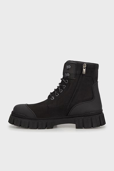 JAMES FRANCO James & Franco Zippered Nubuck Δερμάτινες Μπότες Ανδρικές ΜΠΟΤΕΣ 5409312 Τ