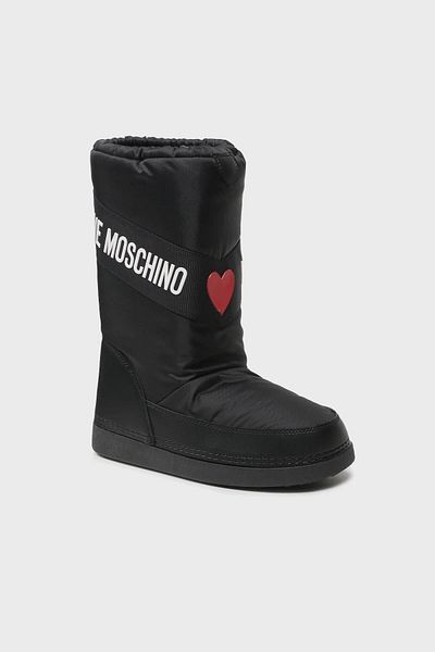 Love Moschino Water Resistant Logo Drawstring Snow Boots SNOW BOOTS JA24032G1HISA000