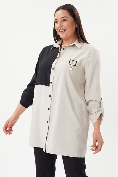 LİM Πουκάμισο Lim Plus Size