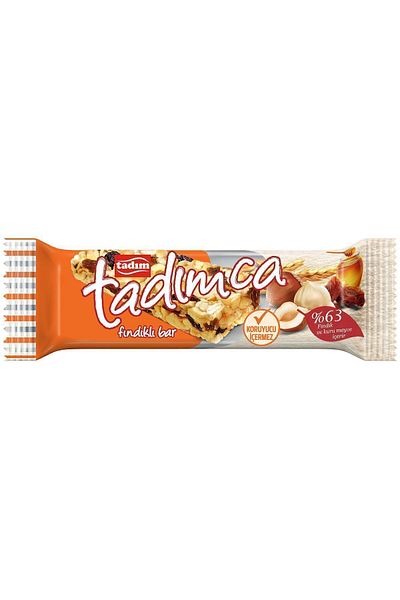 Tadım Bar with Nuts 30 Gr X 20 Pieces