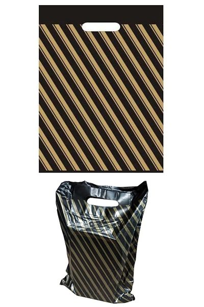 ECOPLAST Reinforced Number 4 (40x50) Diagonel Bag - 50 Pieces