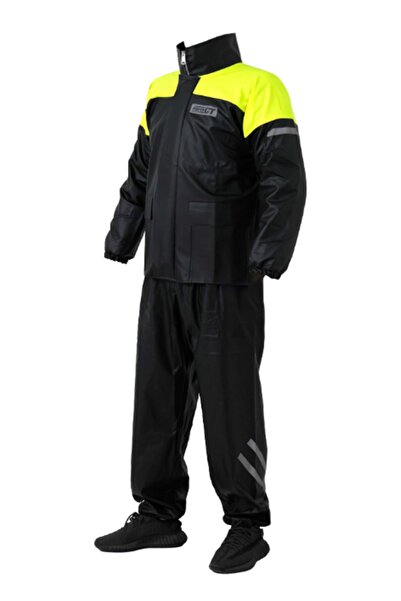 Forte GT 1134 Cepli Alt Üst Takım Yağmurluk Sarı Siyah