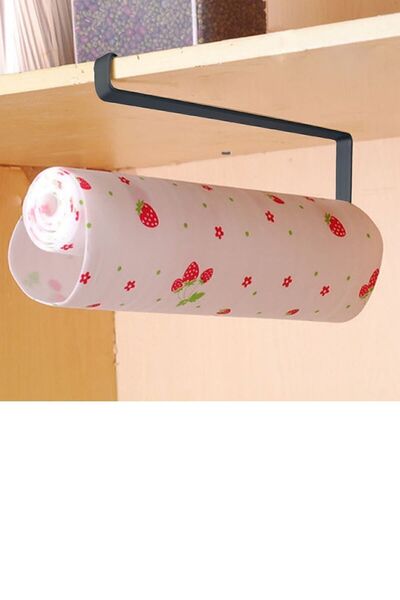 Bundeba Paper Towel Holder Towel Rack Kitchen Counter Cabinet Under Shelf Paper Towel Rack Holder Decorative