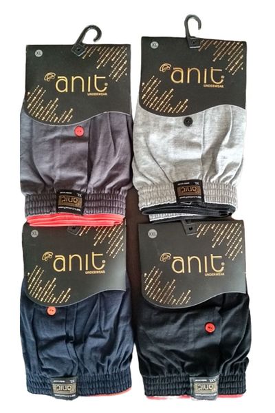 Abani Classic Anıt 1146 Ανδρικό χτενισμένο βαμβακερό απλό μπόξερ πολύχρωμο πακέτο 3