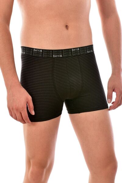 Berrak 4475 ΑΝΔΡΙΚΟ ΜΠΟΞΕΡ ΛΙΚΡΑ ΜΕ ΡΙΓΕΣ 6 ΤΕΜΑΧΙΑ