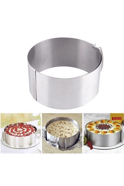 NK Cake Supplies Round Adjustable Cake Cake Sponge Cake Mold Adjustable Circle