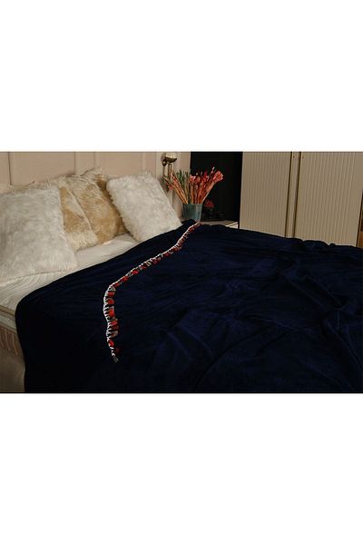 MİLAYS LİFE HOME COLLECTİON MILAY'S LIFE HOME - SOFT TASSELED WELSOFT Blanket Bedspread