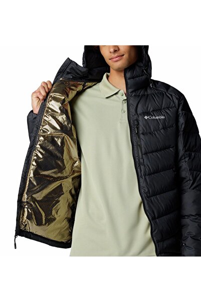 Columbia Labyrinth Loop II Kapüşonlu Erkek Mont Siyah WO3560-010