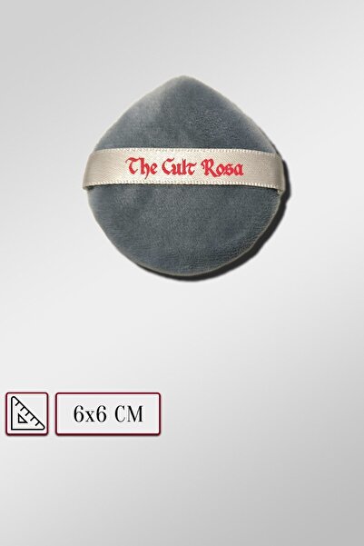 The Cult Rosa Tiara "Silver" - Circlet - Kadife Puf - Toz Ürün Uygulama Aparatı