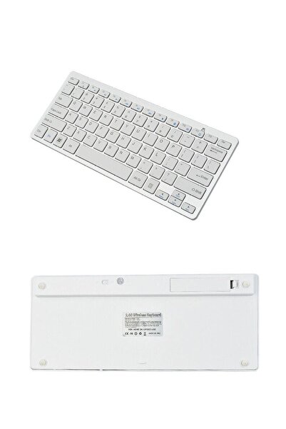 TahTicMer Km901 Kablosuz Wireless Mini Taşınabilir Klavye Mouse Seti Q Kalvye