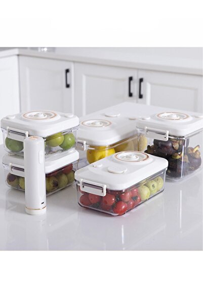 comedones Kapaklı Ve 4 Saklama Kaplı Vakum Başlangıç Seti