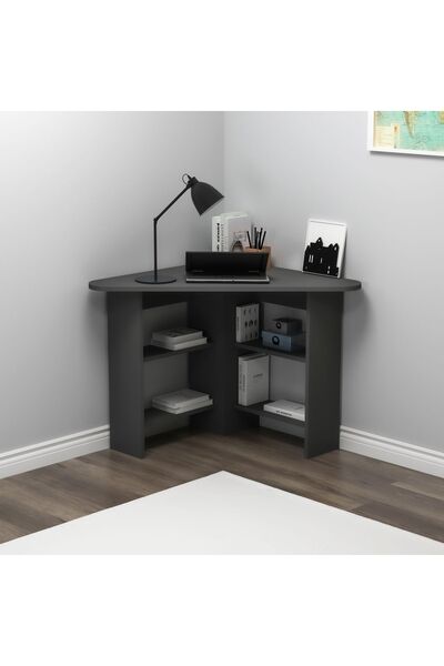ARNETTİ Corner Köşe Çalışma Masası Bilgisayar Masası Yer Kaplamaz Ofis Masası...