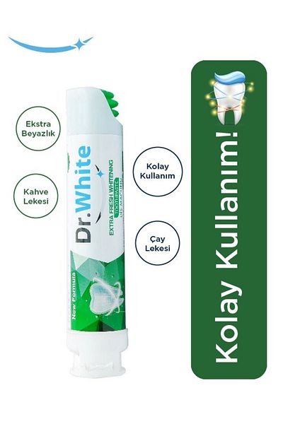 Dr.White Dr White - Extra Fresh Whiteness Toothpaste 100ml