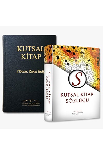 Kitabı Mukaddes Yayınları Büyük boy Kutsal kitap+  Kutsal kitap sözlüğü
