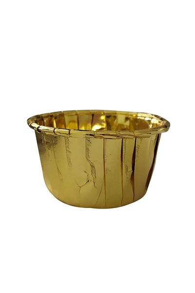 Dolphin Cake Capsule Gold Metallic 25pcs