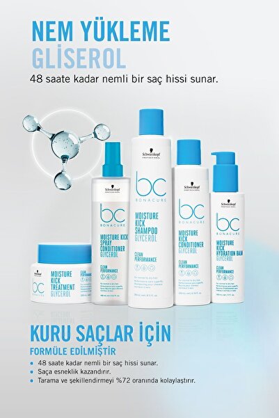 Bonacure Bc Clean Nem Yükleme Şampuanı 250ml + Osis Upload Hacim Kremi 200ml