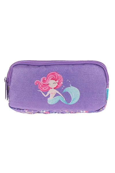 KAUKKO Τσάντα στυλό Mermaid 3 θέσεων Kids&Love - L8111