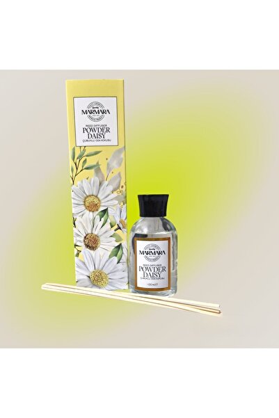 Marmara Powder Daısy Reed Diffuser Bambu Çubuklu Oda Kokusu 100ml