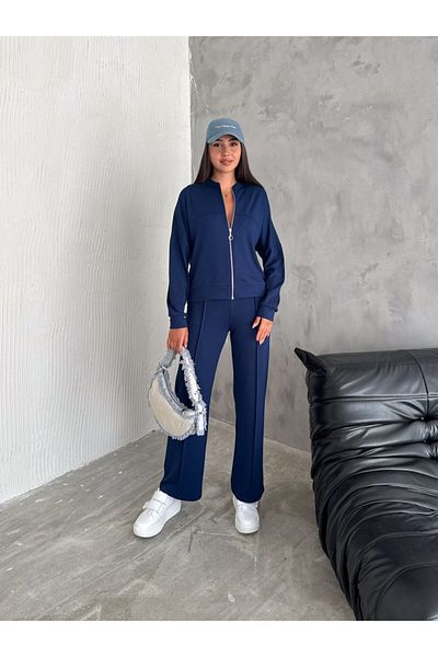 Gugus Oys Zippered Modal Fabric Women's Set