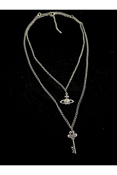 bohemian takı tasarim Anime Nana & Ren Double Necklace
