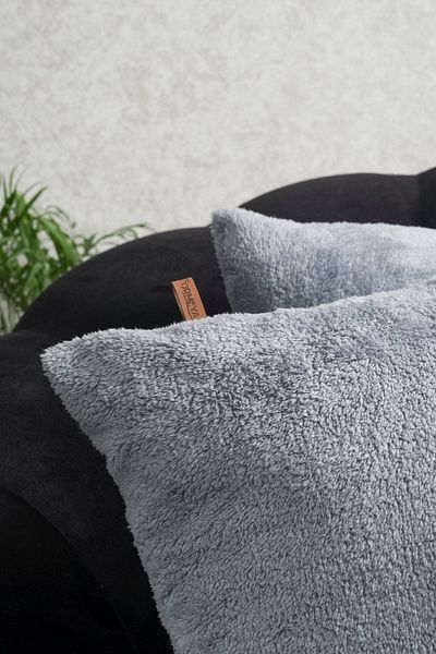 Formeya Dwustronna tkanina Wellsoft 2-częściowa 44x44 cm Prezent Dekoracyjna pluszowa poszewka na poduszkę Poszewka na poduszkę
