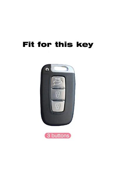 emii auto spare parts Hyundai IX35 Sonata - Kia Optima Picanto Sportage Sorento Soul Grey Key Case